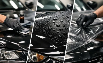 Tipos de proteção para pintura automotiva