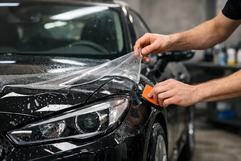 Como cuidar de carro com PPF sem perder proteção