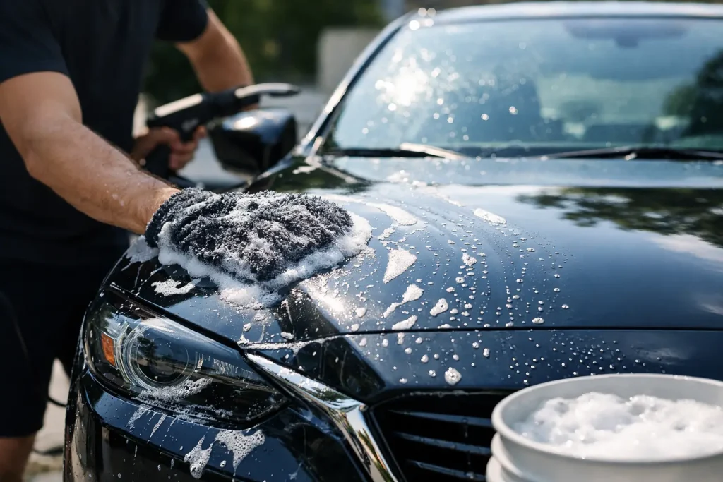 Como lavar carro vitrificado corretamente